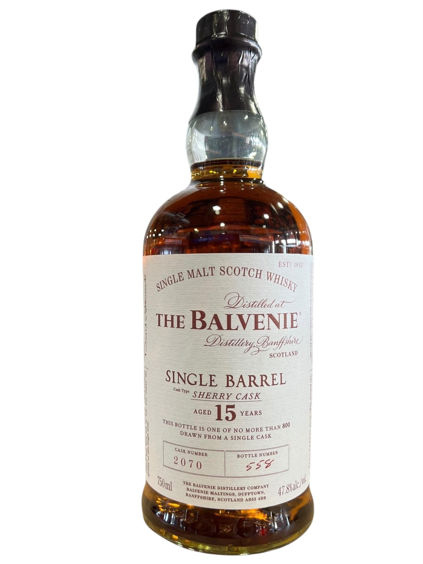Balvenie 15yr (750ml)