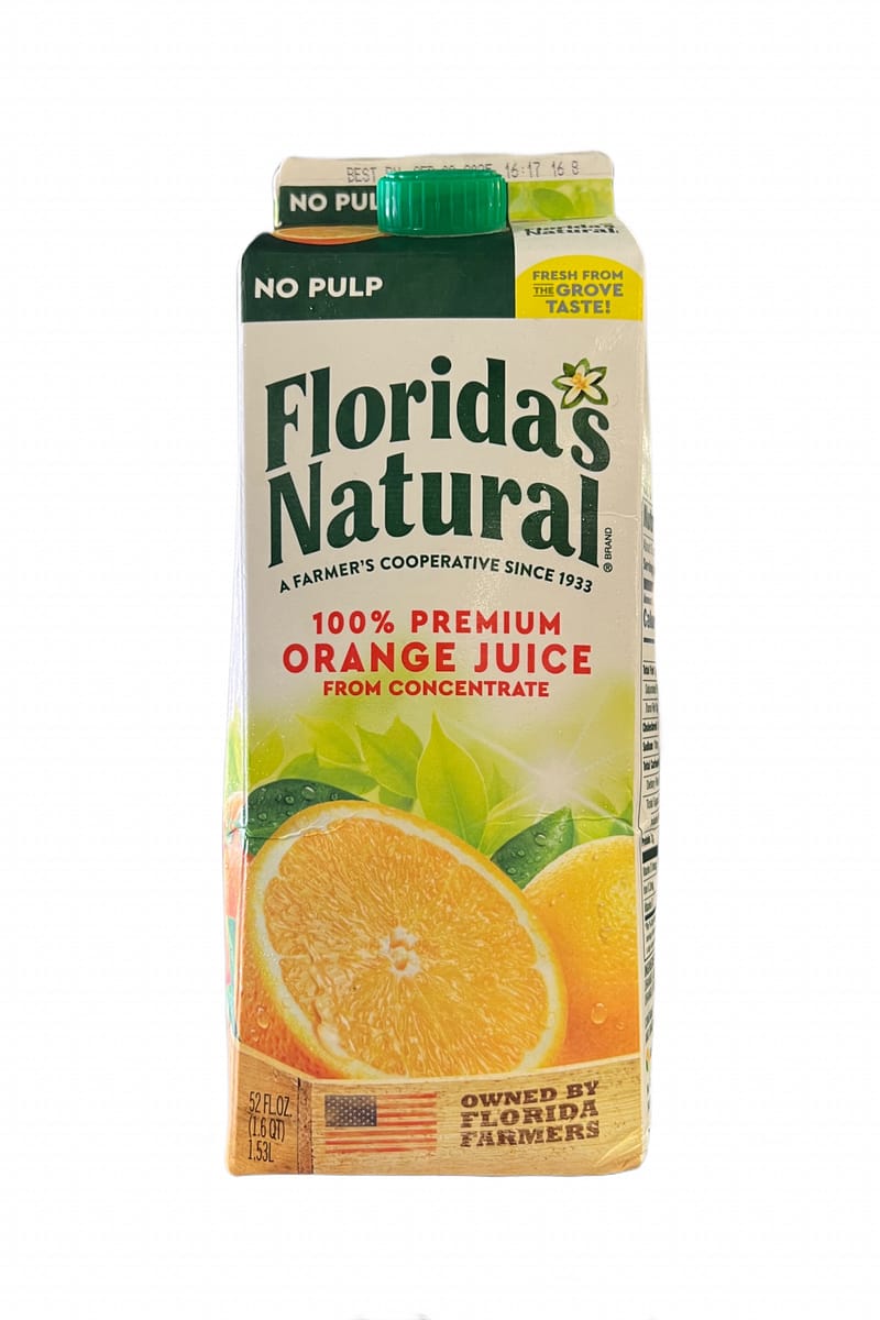 IMG_2552 Floridas Natural 100% Orange Juice 52oz